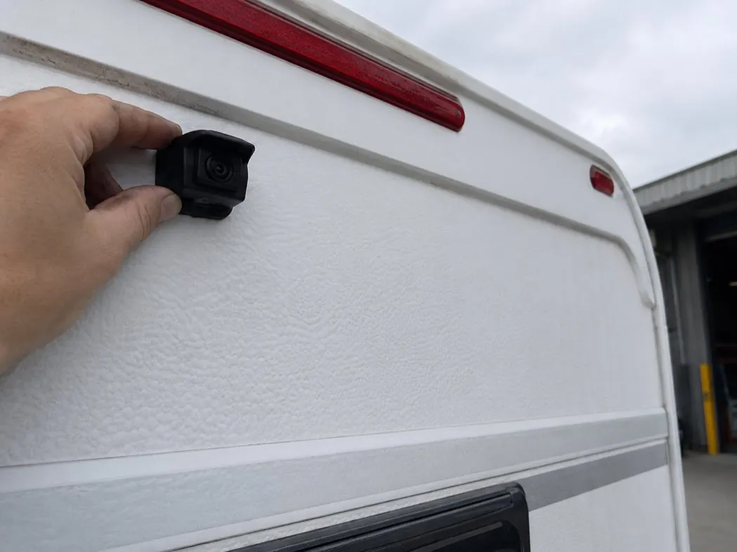 Rückfahrkamera nachgerüstet – Wohnwagen bei RTG Camping in Hilden